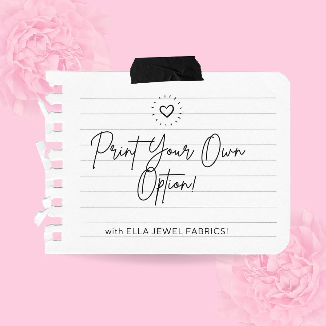 PRINT YOUR OWN - ROUND 70 - PRE ORDER (JULY/AUGUST)